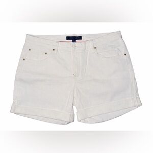 Tommy Hilfiger Women's Classic White Jean Shorts
